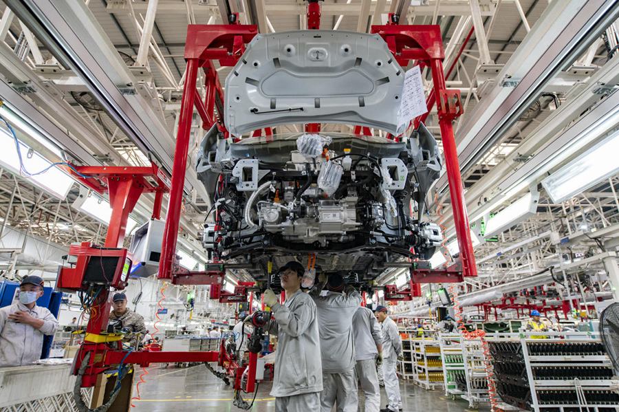 Zhejiang: produzione intensa di veicoli a nuova energia