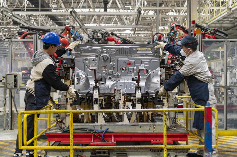 Zhejiang: produzione intensa di veicoli a nuova energia