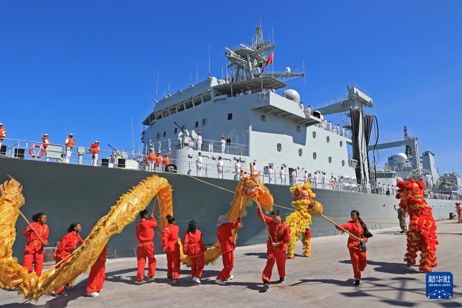 Giunto in Madagascar 45esimo convoglio Marina Militare Cinese
