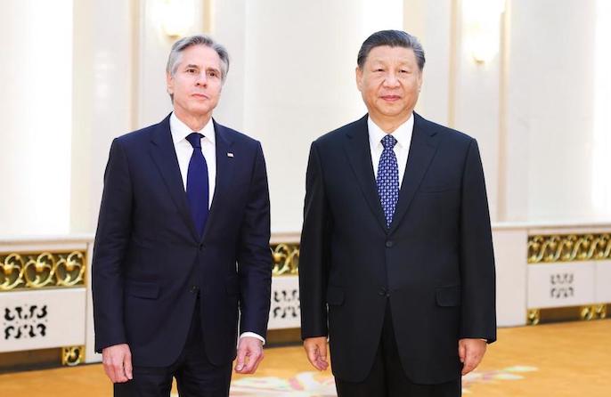 Beijing: Xi Jinping incontra Antony Blinken