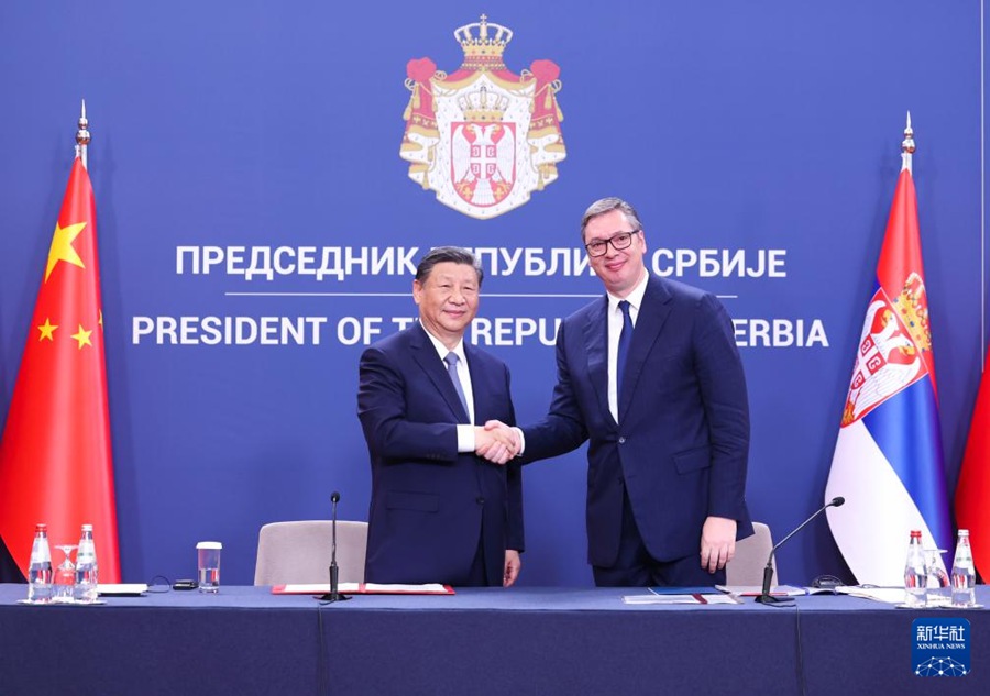 Parole di Xi Jinping e Aleksandar Vučić durante la conferenza stampa congiunta