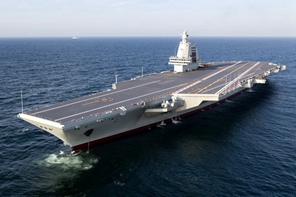 La terza portaerei cinese completa la prima prova in mare