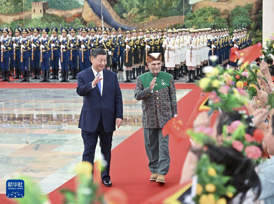 Colloquio tra Xi Jinping e il Presidente di Timor Est Ramos-Horta