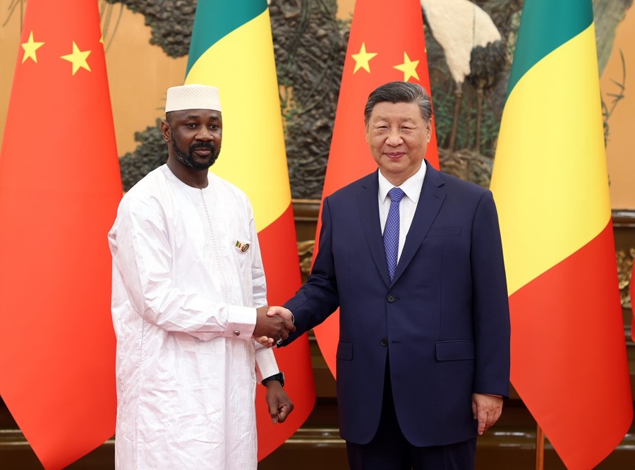 Incontro tra Xi Jinping e il Presidente del Mali, Assimi Goita
