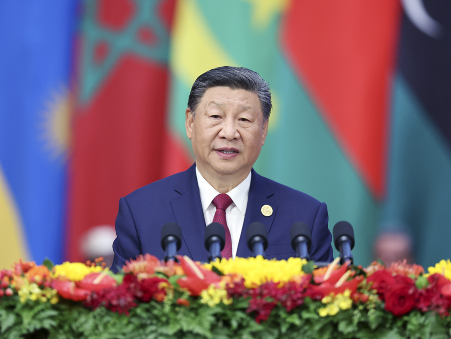 Beijing, discorso di Xi Jinping all'inaugurazione del Summit 2024 del Forum sulla Cooperazione Cina-Africa