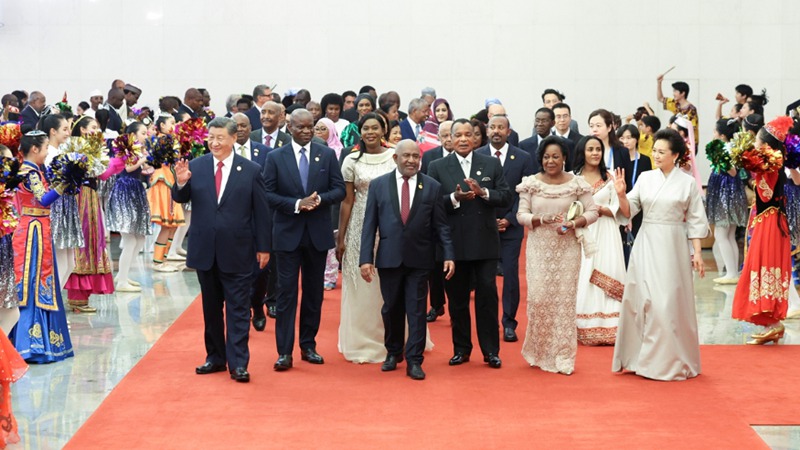Xi Jinping ospita un banchetto di benvenuto per gli ospiti del Summit del FOCAC
