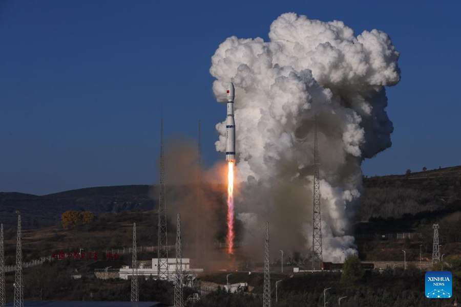 La Cina lancia il satellite Tianping-3