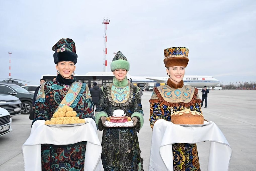 Xi Jinping arrivato a Kazan per partecipare al 16° incontro dei leader BRICS