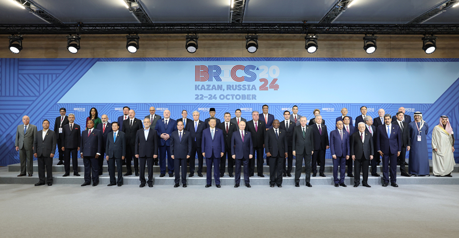 Xi Jinping partecipa al Dialogo dei Leader dei Paesi BRICS+ e pronuncia un importante discorso