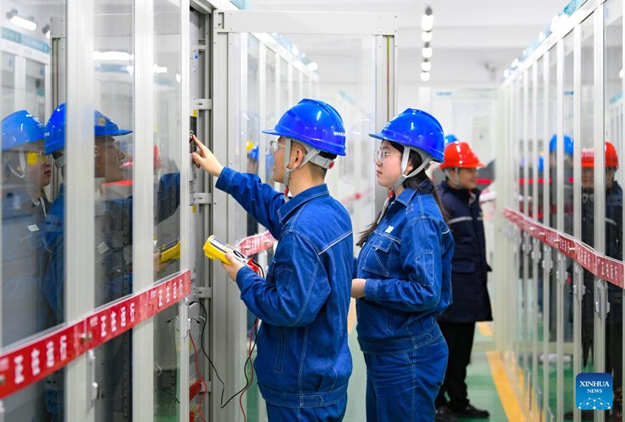 Nuovo progetto ad altissima tensione entra in funzione nella Cina settentrionale
