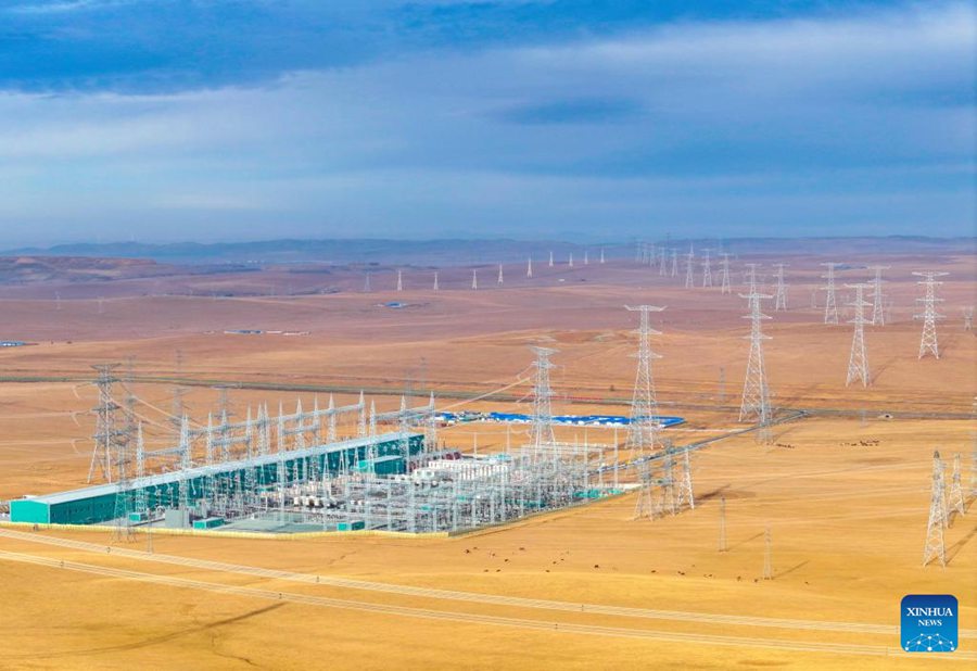 Nuovo progetto ad altissima tensione entra in funzione nella Cina settentrionale