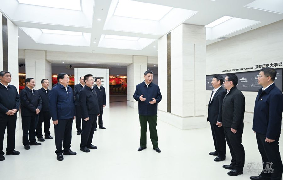 Visita d'ispezione di Xi Jinping nello Hubei