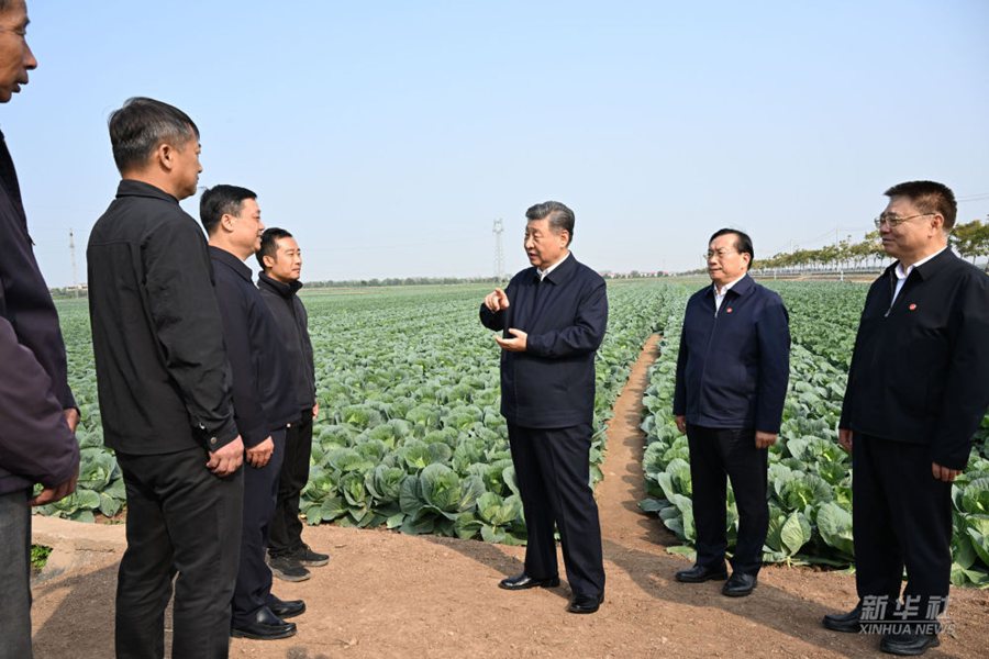 Visita d'ispezione di Xi Jinping nello Hubei