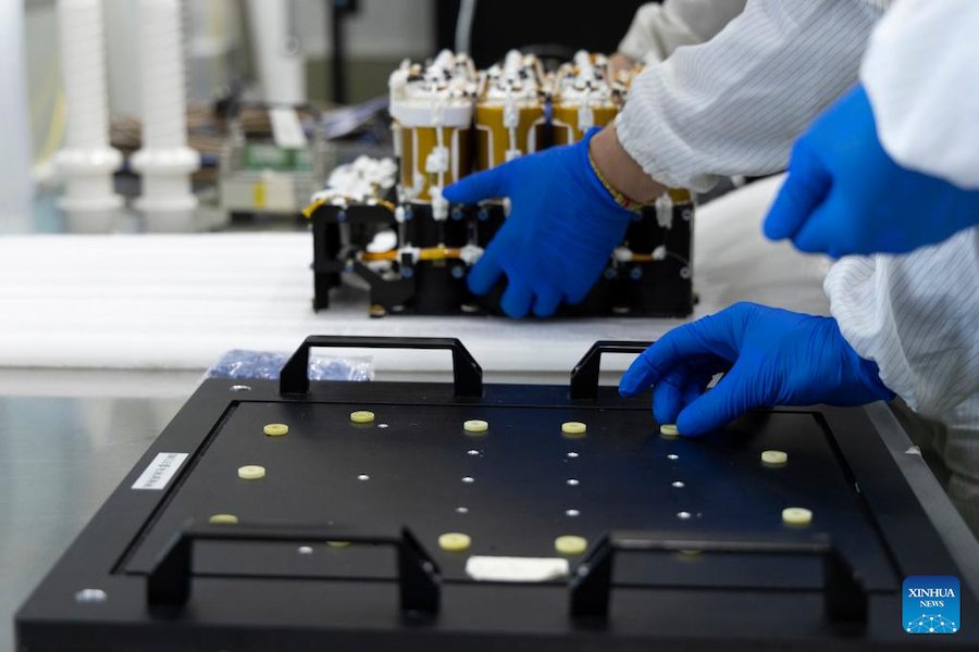 Satellite SMILE Cina-Europa pronto a partire per l'Europa
