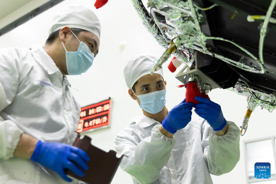 Satellite SMILE Cina-Europa pronto a partire per l'Europa