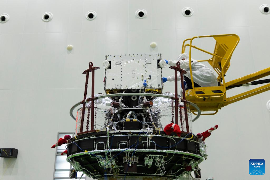 Satellite SMILE Cina-Europa pronto a partire per l'Europa