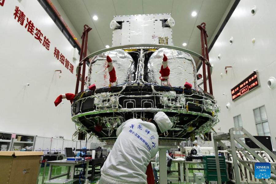 Satellite SMILE Cina-Europa pronto a partire per l'Europa