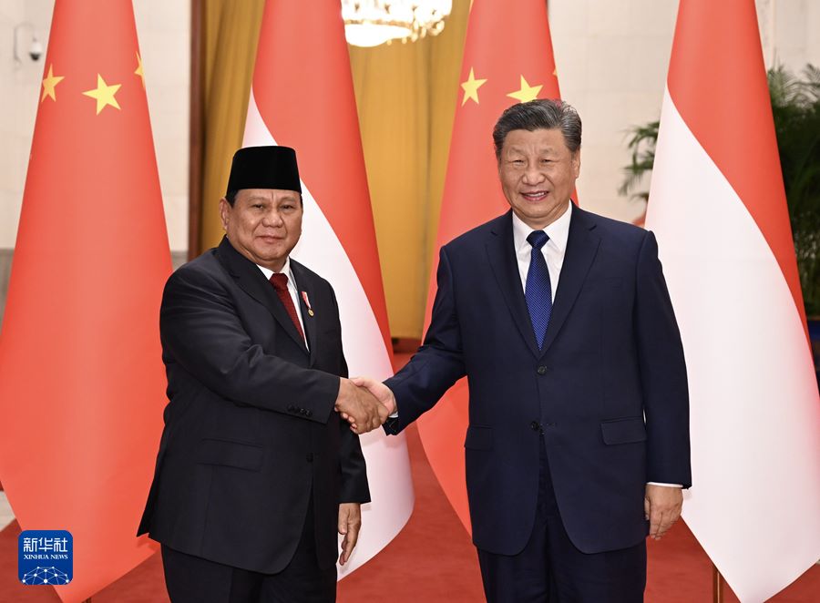 Xi Jinping incontra Prabowo Subianto