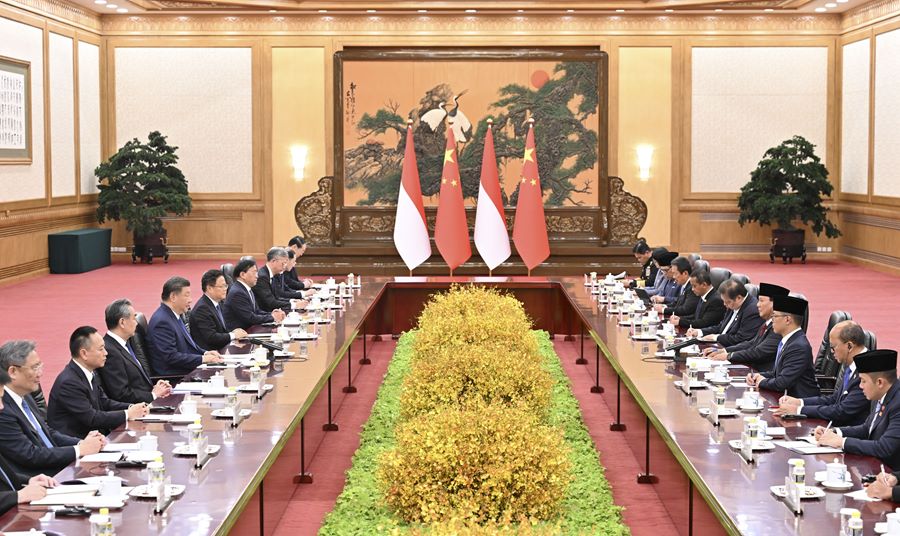 Xi Jinping incontra Prabowo Subianto
