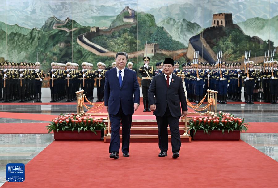 Xi Jinping incontra Prabowo Subianto