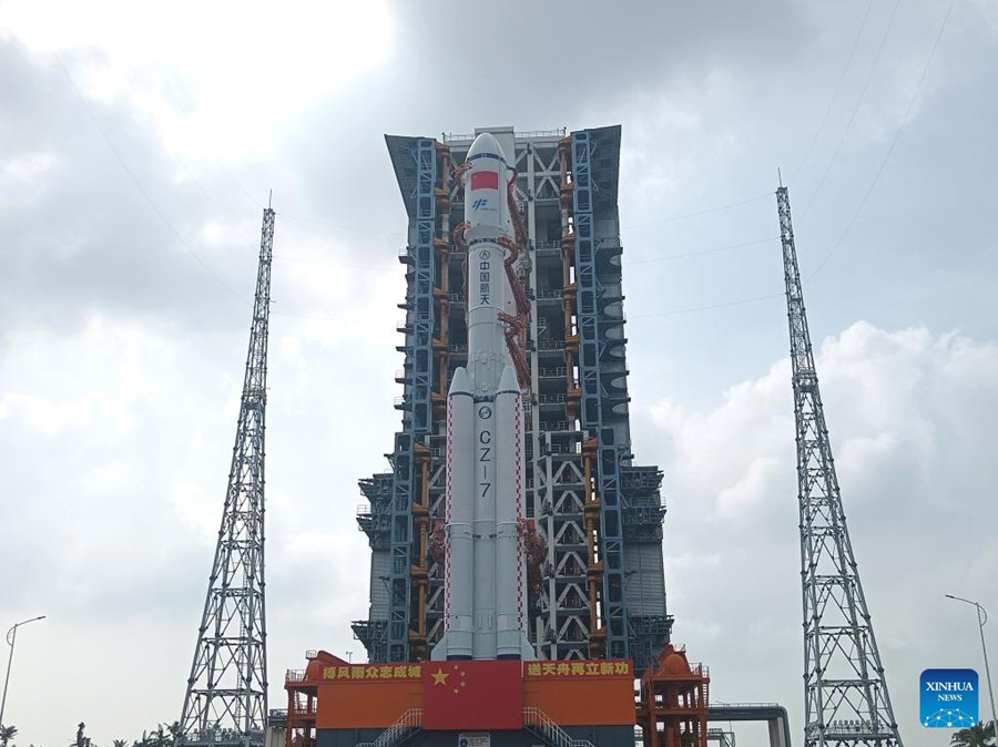 La Cina si prepara a lanciare la navicella cargo Tianzhou-8