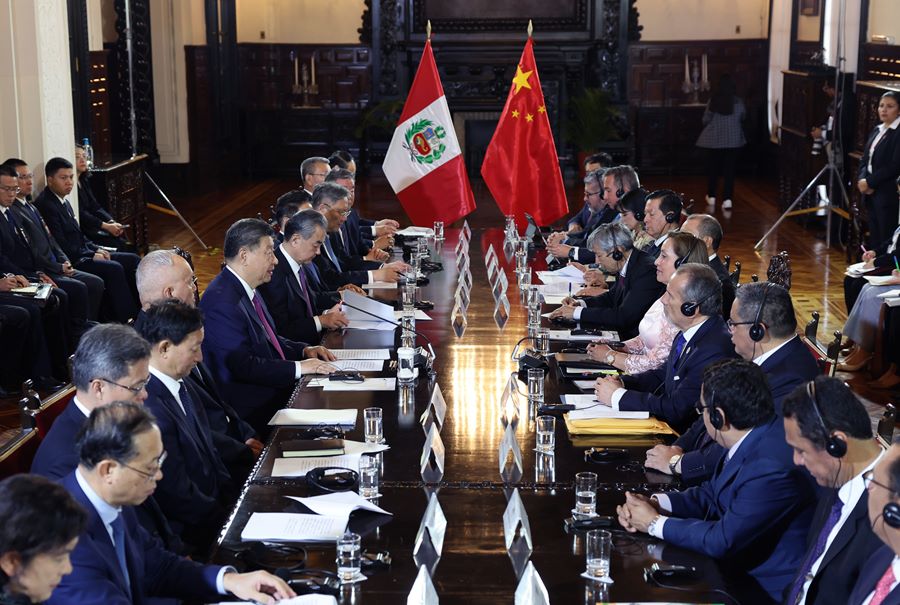 Colloquio tra Xi Jinping e Presidente peruviana, Dina Boluarte