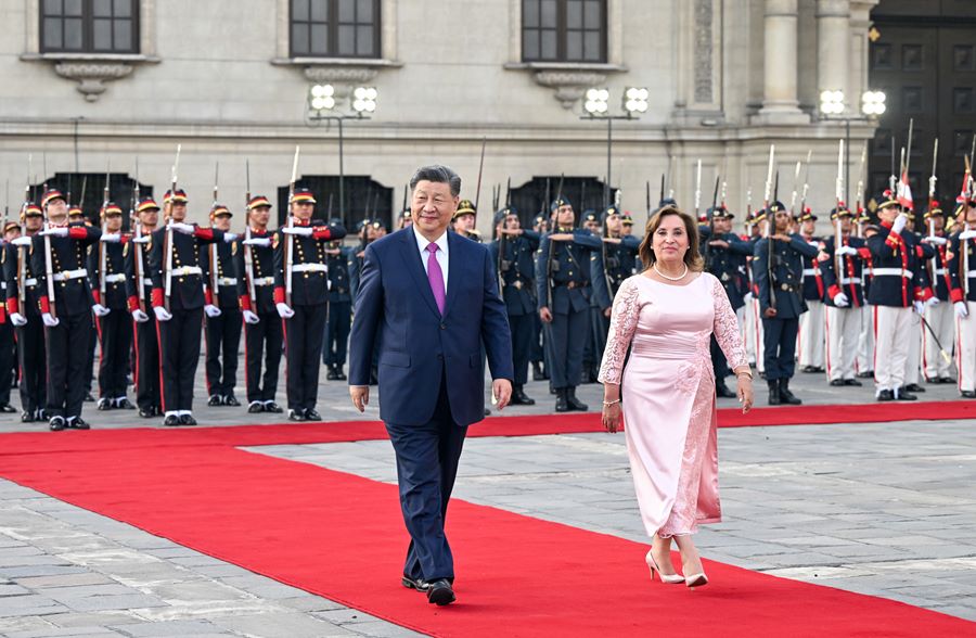 Colloquio tra Xi Jinping e Presidente peruviana, Dina Boluarte