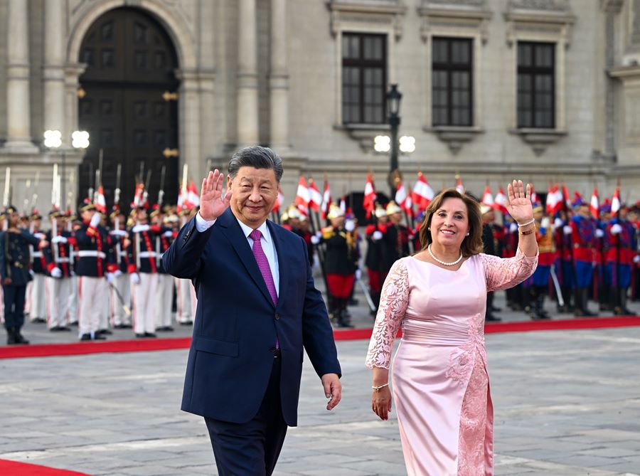 Colloquio tra Xi Jinping e Presidente peruviana, Dina Boluarte