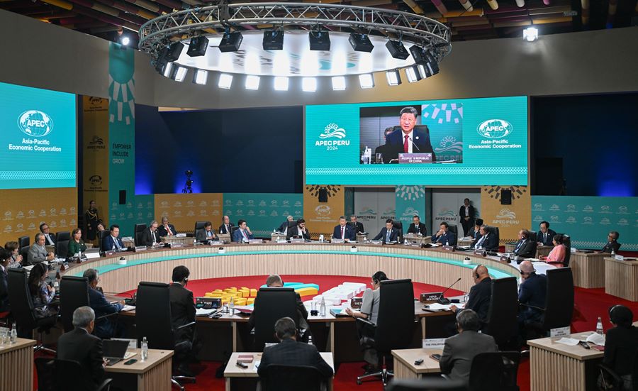 Discorso di Xi Jinping alla 31ª riunione informale dei leader APEC