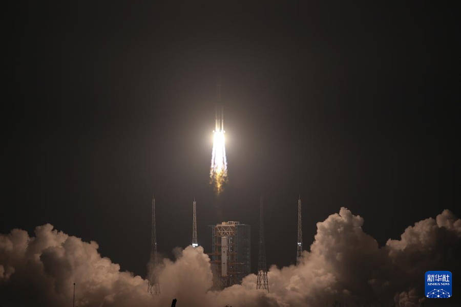 Cina, lanciata con successo la navicella cargo Tianzhou-8
