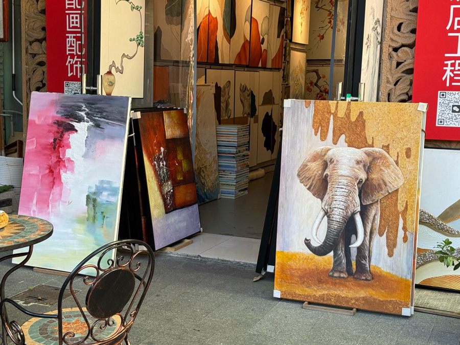 Villaggio della pittura ad olio Dafen: una comunità artistica a Shenzhen