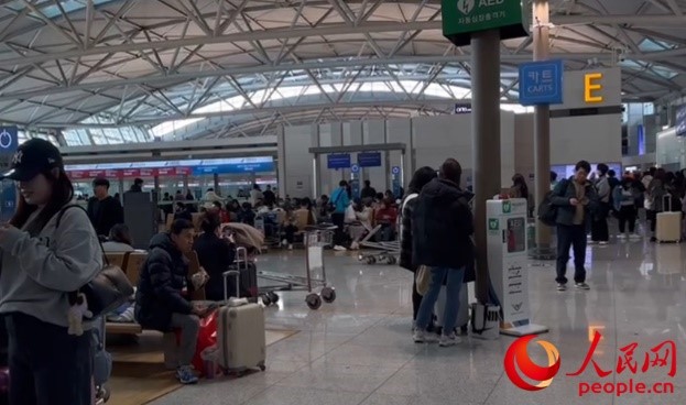 Aeroporto di Incheon. (29 novembre 2024 - Li Fan/Quotidiano del Popolo Online)