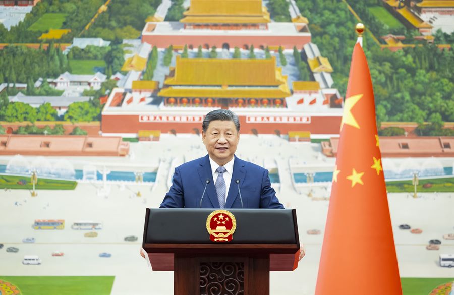 Xi Jinping accetta credenziali 28 ambasciatori stranieri, invitandoli a scoprire la Cina passata, presente e futura