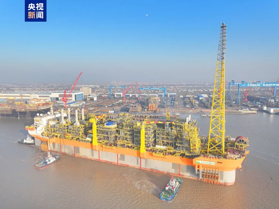 Cina: consegnata la M026, la più grande nave FPSO del mondo