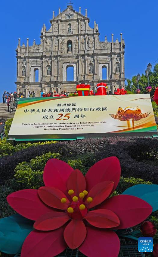 Macao si prepara a celebrare il 25º anniversario del ritorno alla madrepatria