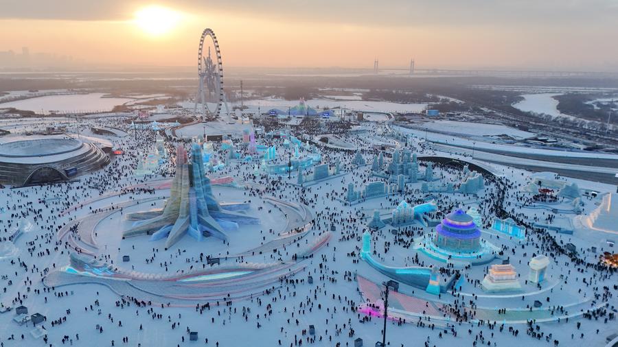 Il più grande parco a tema ghiaccio e neve del mondo apre nella 