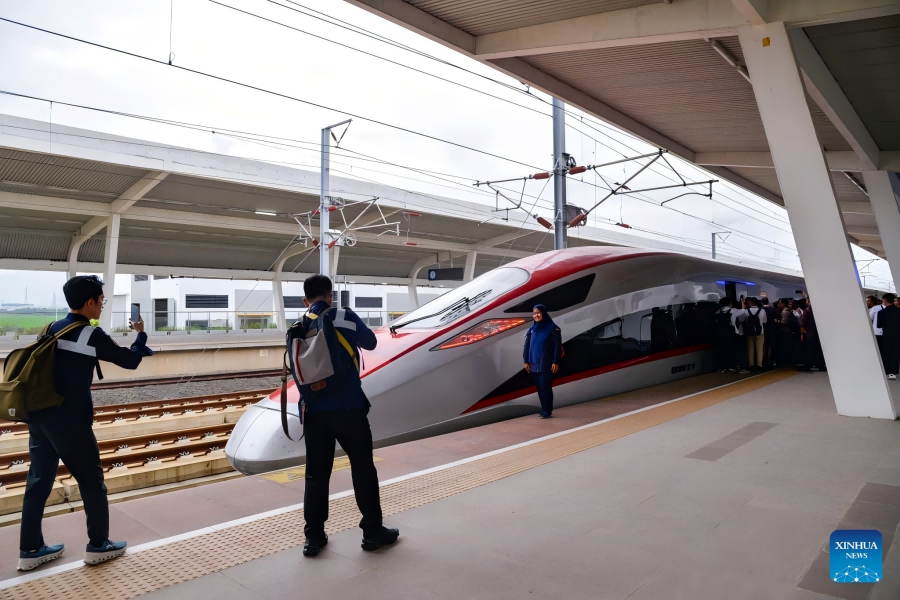 Apre ufficialmente la stazione Karawang sulla ferrovia indonesiana ad alta velocità Jakarta-Bandung