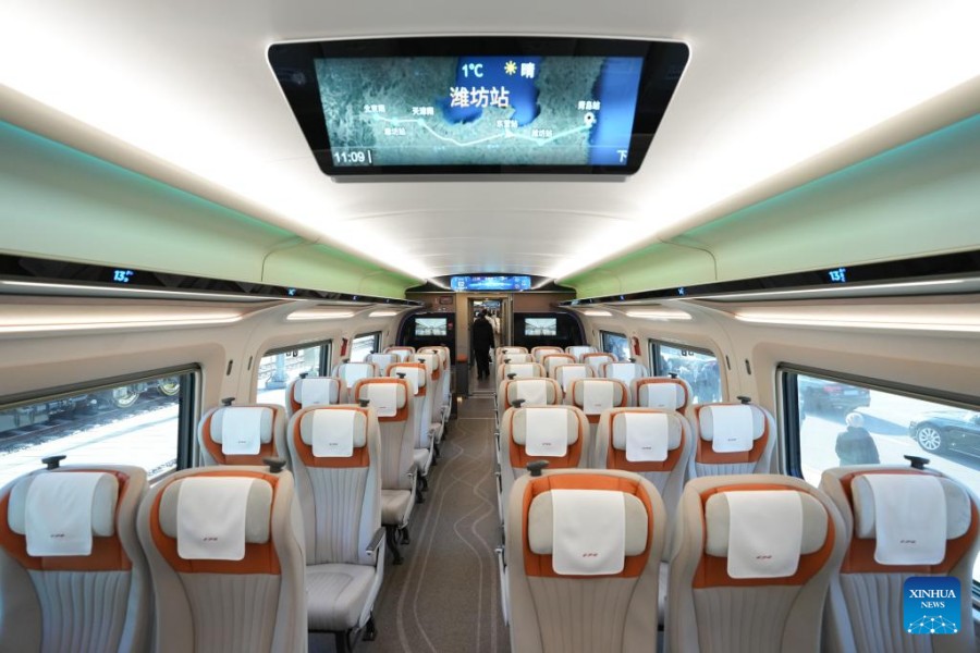 La Cina presenta i prototipi del treno ad alta velocità più veloce al mondo