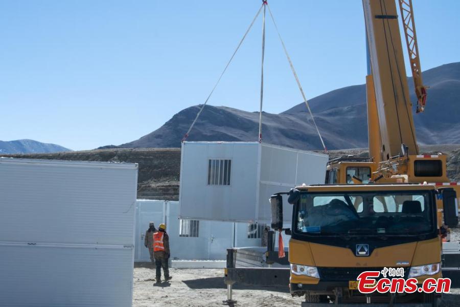 Case a pannelli costruite nello Xizang colpita dal terremoto