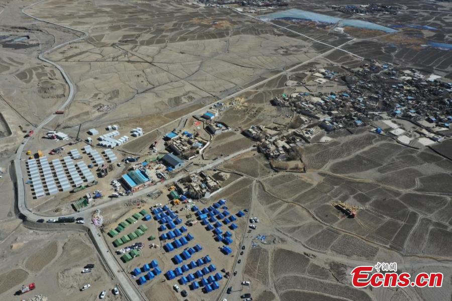 Case a pannelli costruite nello Xizang colpita dal terremoto