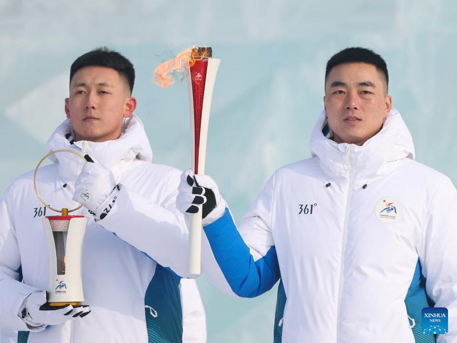 Giochi Asiatici Invernali di Harbin: accesa con successo la fiamma