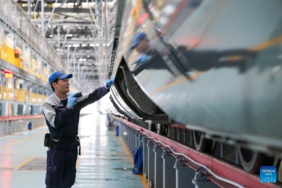 Tecnologia intelligente favorisce la manutenzione dei treni ad alta velocità durante la corsa della Festa di Primavera
