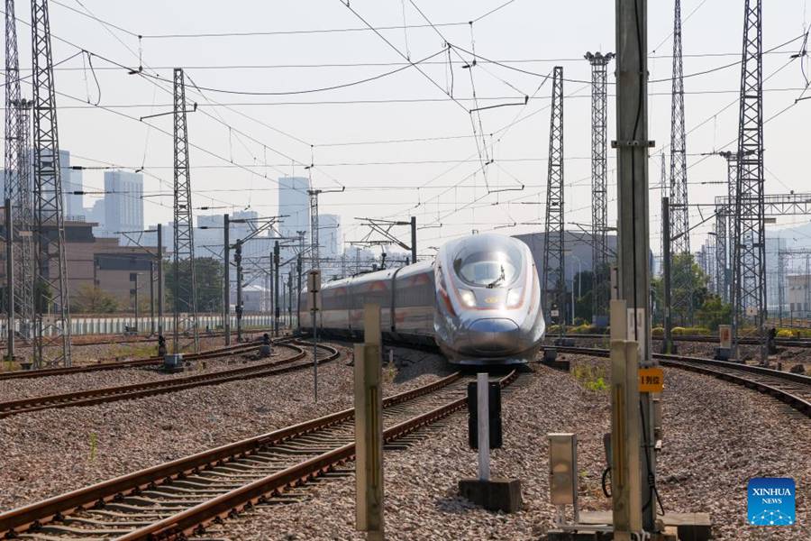 Tecnologia intelligente favorisce la manutenzione dei treni ad alta velocità durante la corsa della Festa di Primavera