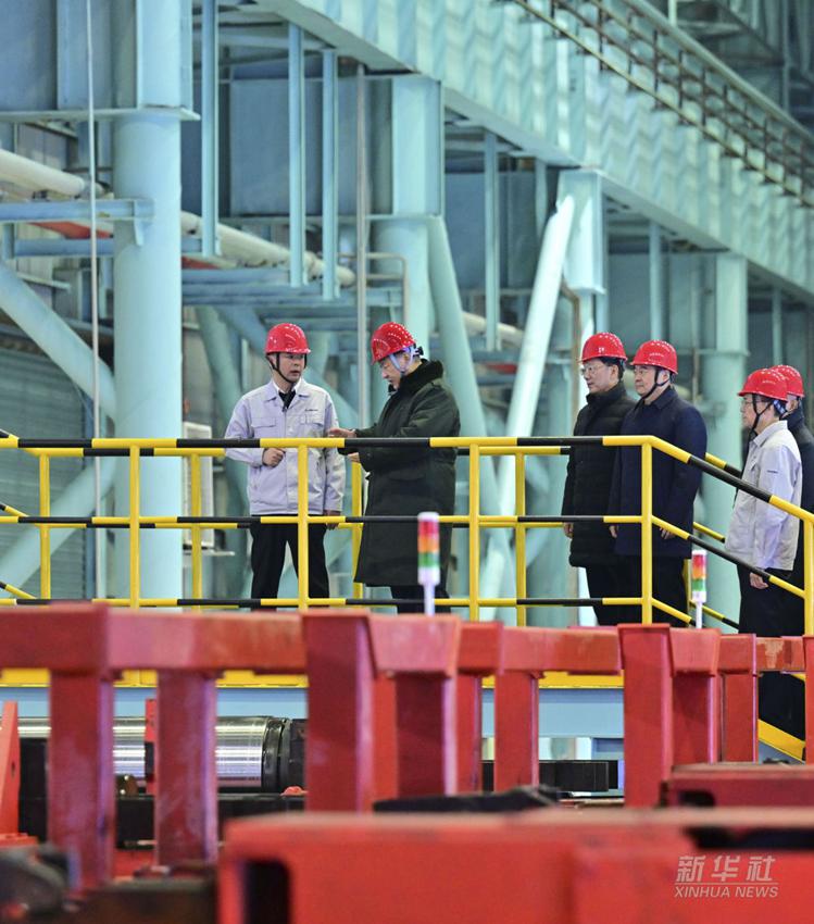 Visita d'ispezione di Xi Jinping nella città di Benxi, Liaoning