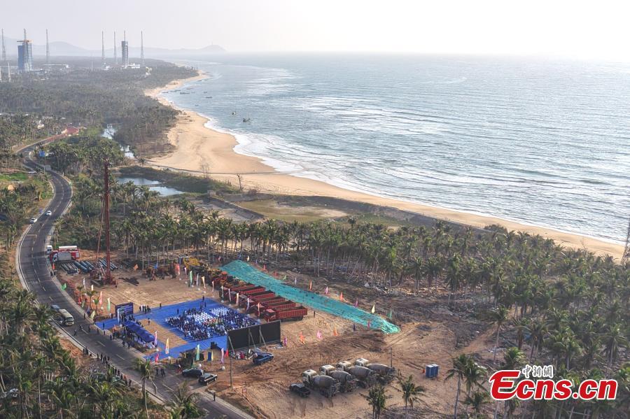 Sito di lancio commerciale di Hainan: in costruzione due nuove rampe di lancio