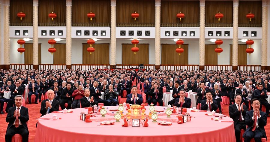 Discorso di Xi Jinping durante la riunione augurale per la Festa di Primavera