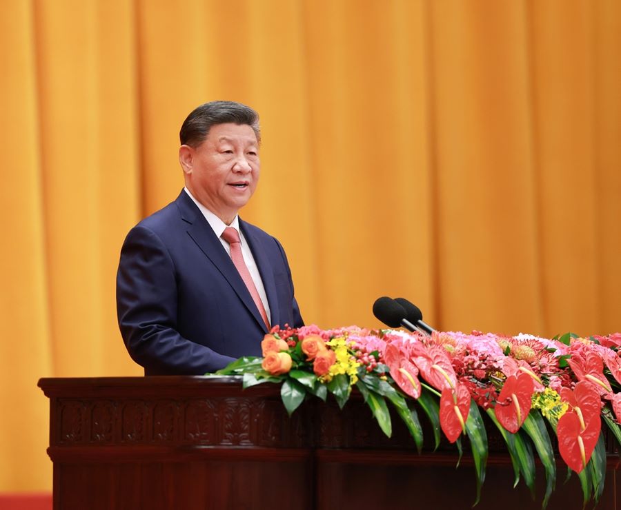 Discorso di Xi Jinping durante la riunione augurale per la Festa di Primavera