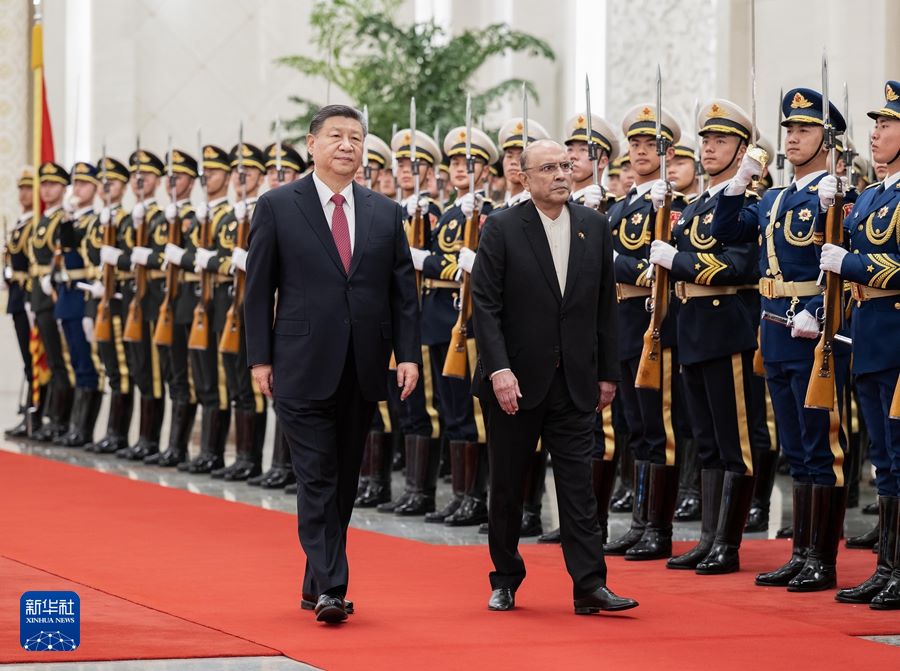 Colloquio tra Xi Jinping e Asif Ali Zardari