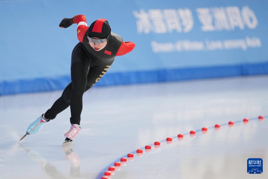 Giochi Asiatici Invernali: oro, argento e bronzo per la Cina nei 3000 metri del pattinaggio di velocità