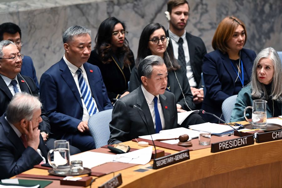 Wang Yi: la Cina persiste nel multilateralismo e tutela l'autorevolezza dell'ONU